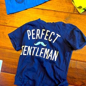 7 used 4T boys T shirts